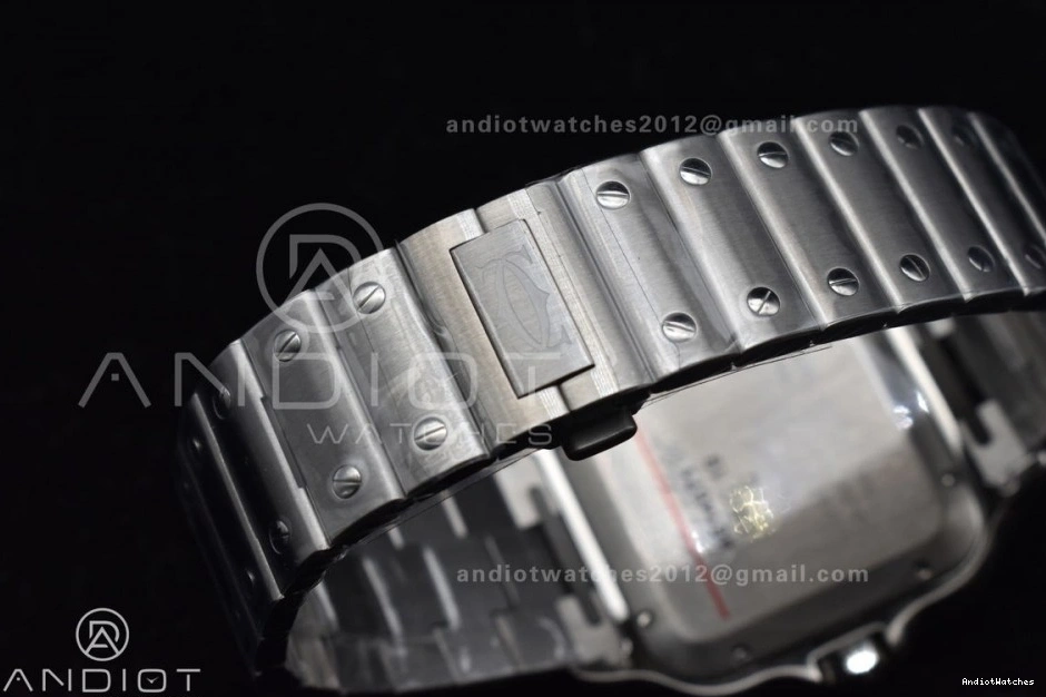 SmartLinks Edition Bracelet de Dial on 1:1 MIYOTA Youthful Green Cartier Santos BVF Best SS 1057 40mm 0509
